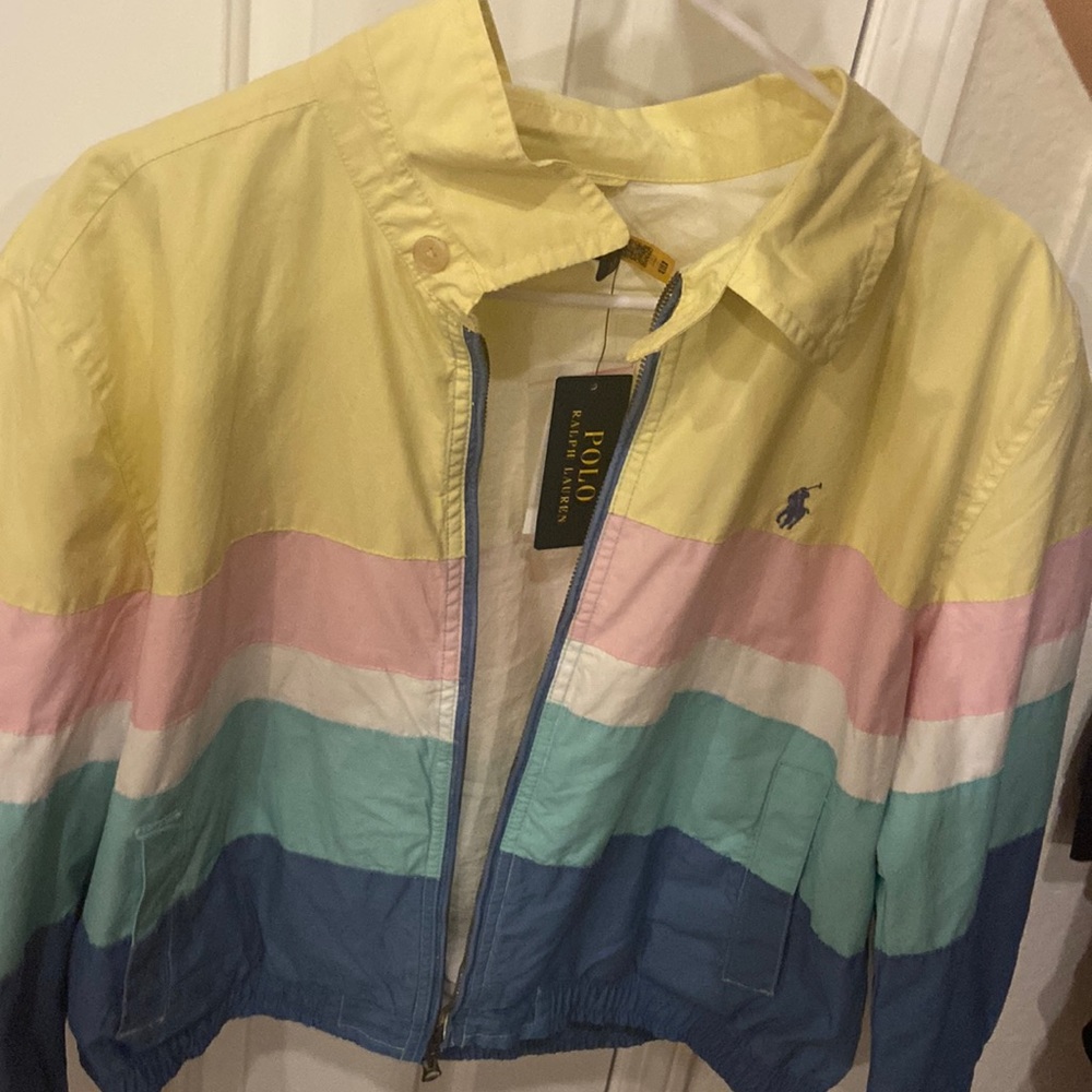 RALPH LAUREN pastel jacket